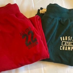 EUC Bundle of two pairs of Children’s Place jogging pants with logo design